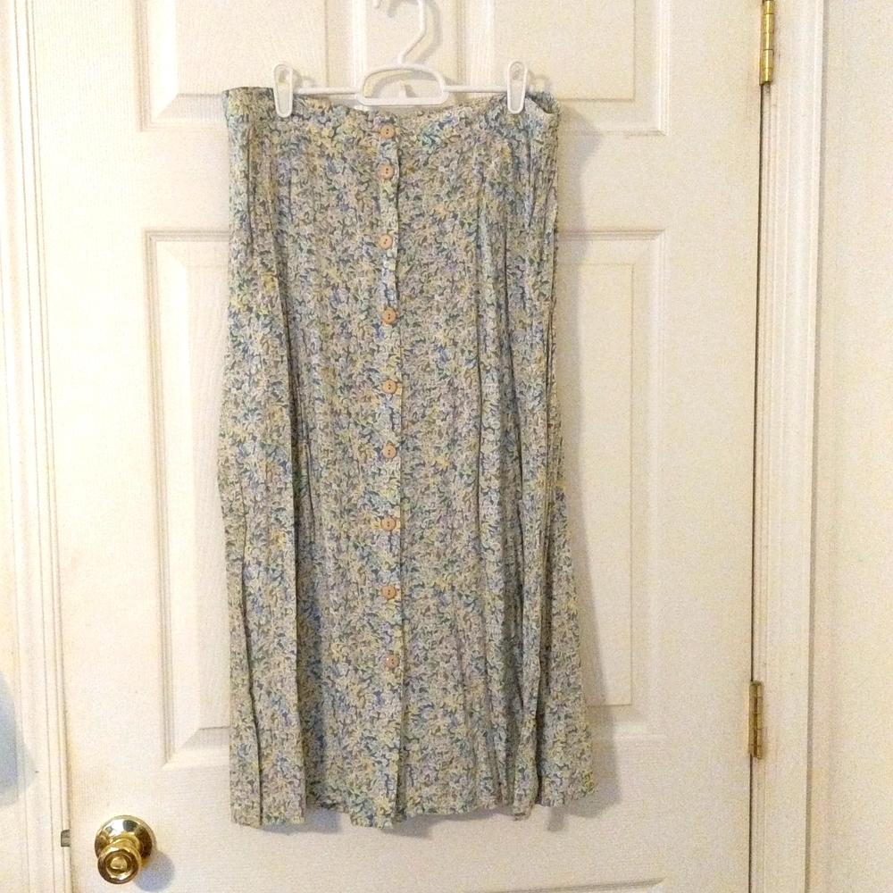 Parsons Place floral pattern skirt, Size XL